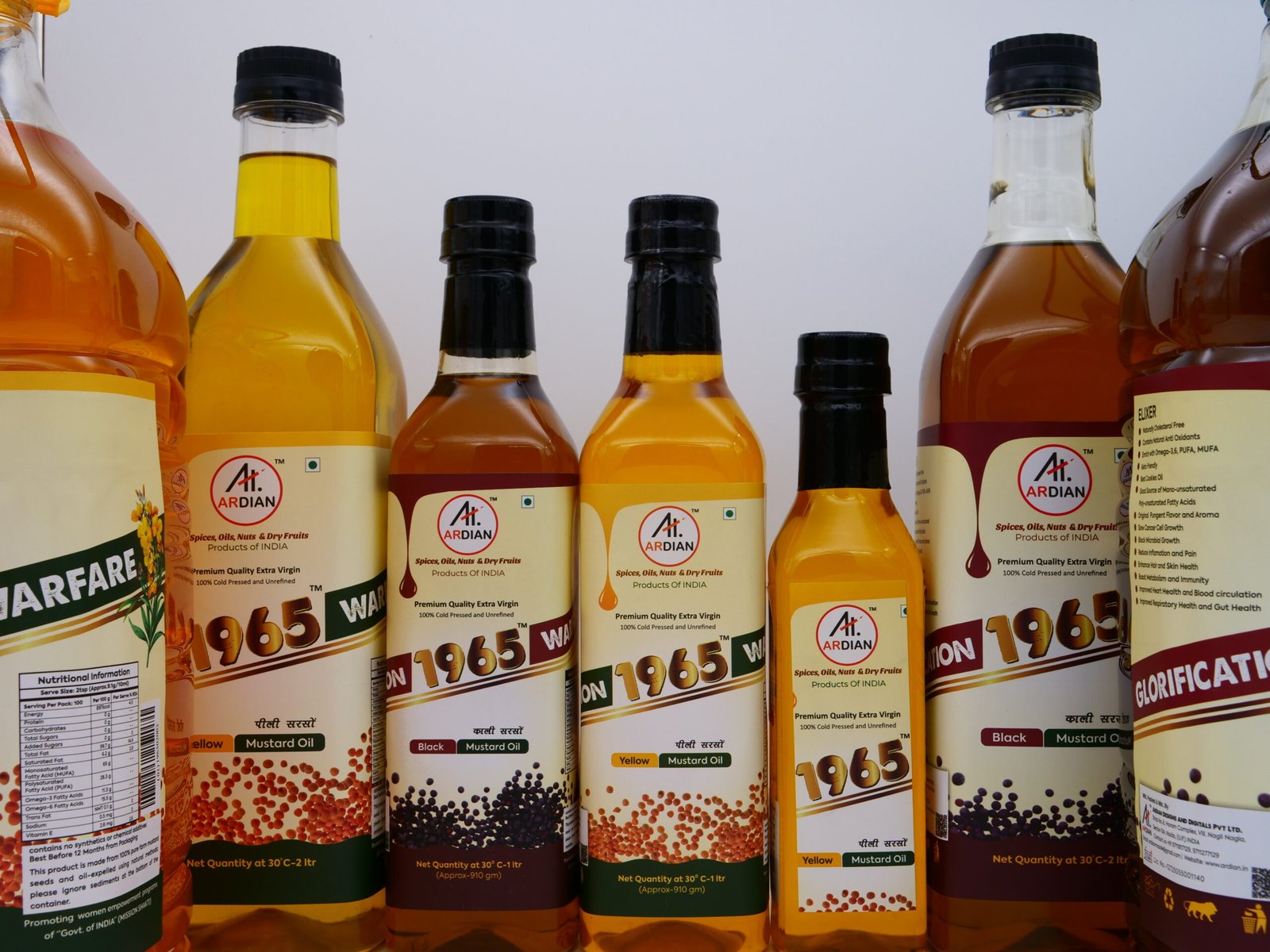 Cold Press Yellow Mustard Oil Cold Press Yellow Mustard Oil
